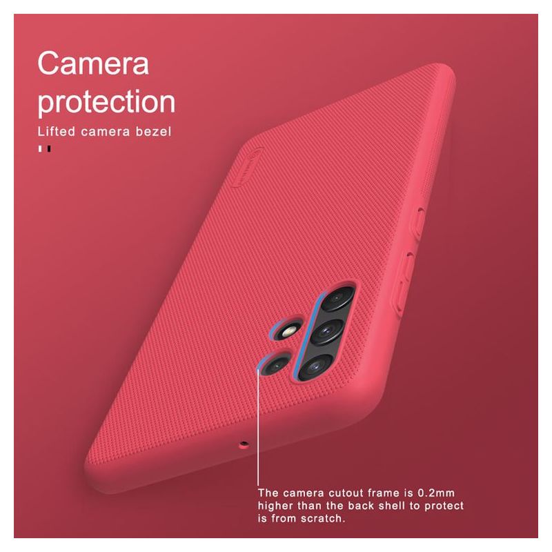Futrola NILLKIN Super Frost za Samsung A325F Galaxy A32 4G (EU) crvena