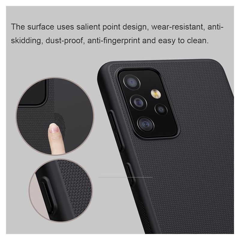 Futrola NILLKIN Super Frost za Samsung A525F/A526B/A528B Galaxy A52 4G/A52 5G/A52s 5G crna