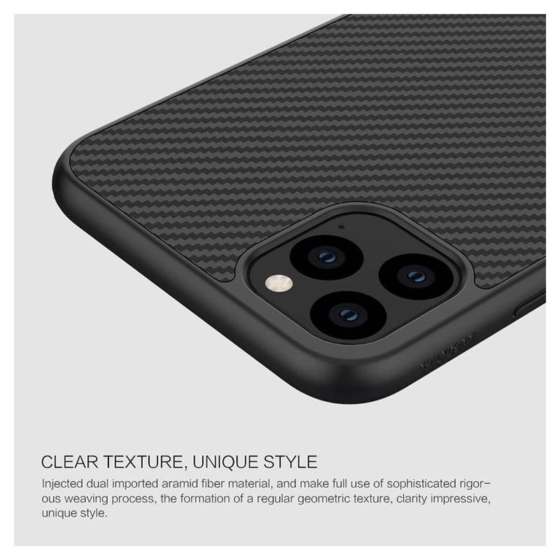 Futrola Nillkin Synthetic Fiber za iPhone 11 Pro Max 6.5 crna