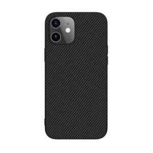 Futrola NILLKIN Synthetic Fiber za iPhone 12 Mini (5.4) crna