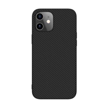 Futrola NILLKIN Synthetic Fiber za iPhone 12 Mini (5.4) crna