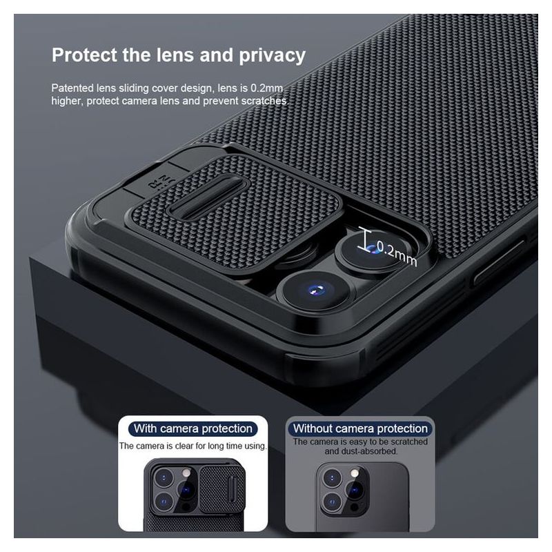 Futrola Nillkin textured za Iphone 13 Pro (6.1) crna