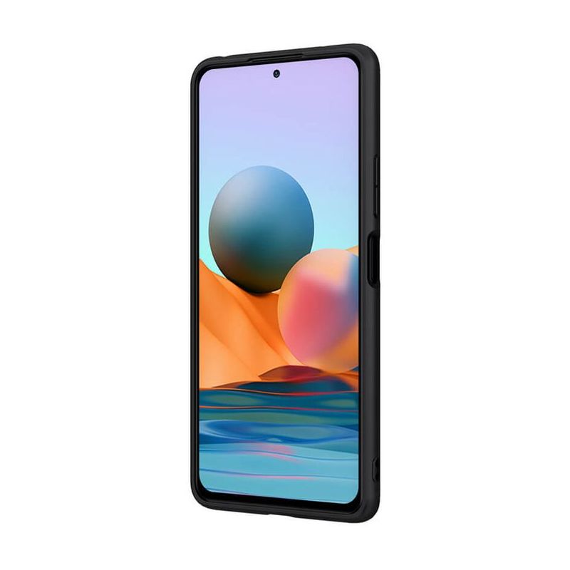 Futrola NILLKIN Textured za Xiaomi Redmi Note 10 Pro/10 Pro Max crna