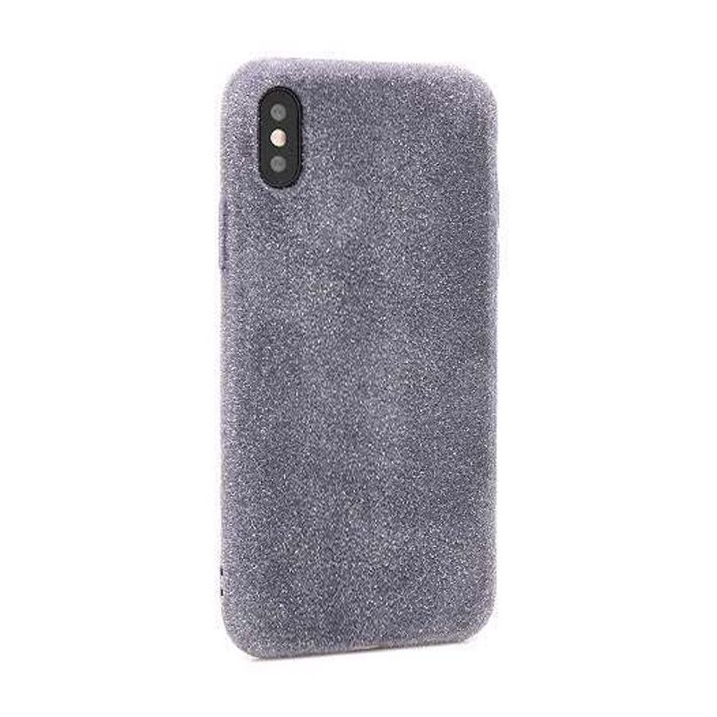 Futrola Peluche za Iphone X/XS siva