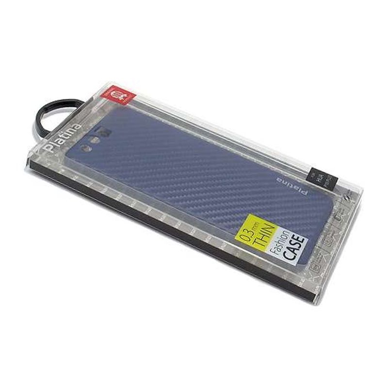 Futrola PLATINA CARBON za Huawei P10 Plus plava