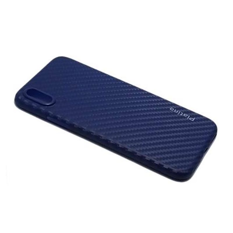 Futrola PLATINA CARBON za Iphone X plava