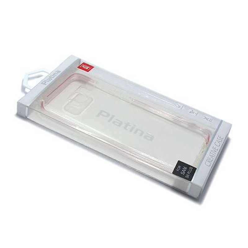 Futrola PLATINA CLEAR za Samsung G955F Galaxy S8 Plus roze