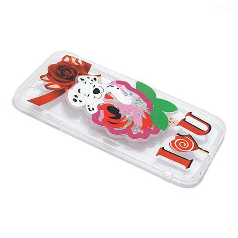 Futrola PVC LIQUID CLEAR za Iphone 7/8 dog
