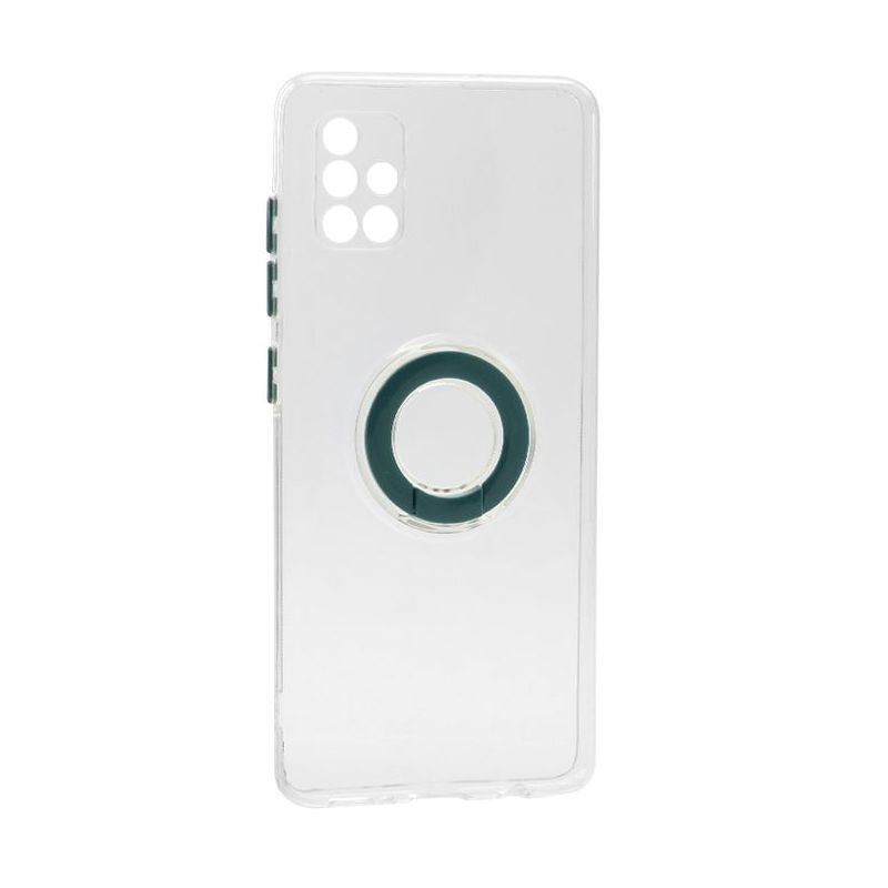 Futrola RING CASE TPU za Samsung A515F Galaxy A51 tamno zelena