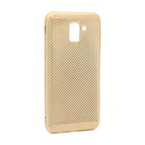 Futrola silikon BREATH za Samsung J600F Galaxy J6 2018 zlatna
