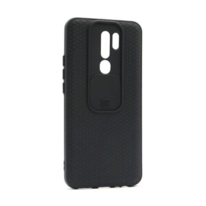 Futrola silikon Cam Shield za Xiaomi Redmi 9 crna