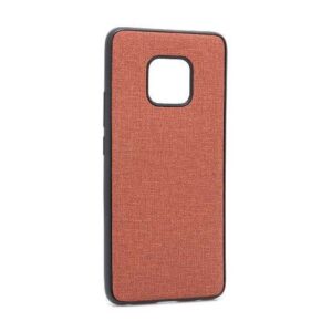 Futrola silikon CANVAS za Huawei Mate 20 Pro braon