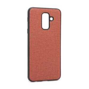 Futrola silikon CANVAS za Samsung A605G Galaxy A6 Plus 2018 braon
