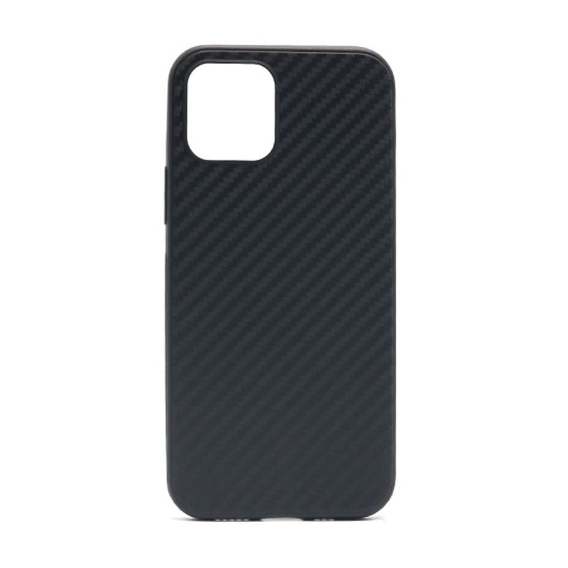 Futrola silikon CARBON LIGHT za Iphone 12 Pro (6.1) crna