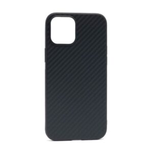 Futrola silikon CARBON LIGHT za Iphone 12 Pro Max (6.7) crna