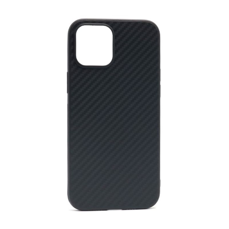 Futrola silikon CARBON LIGHT za Iphone 12 Pro Max (6.7) crna