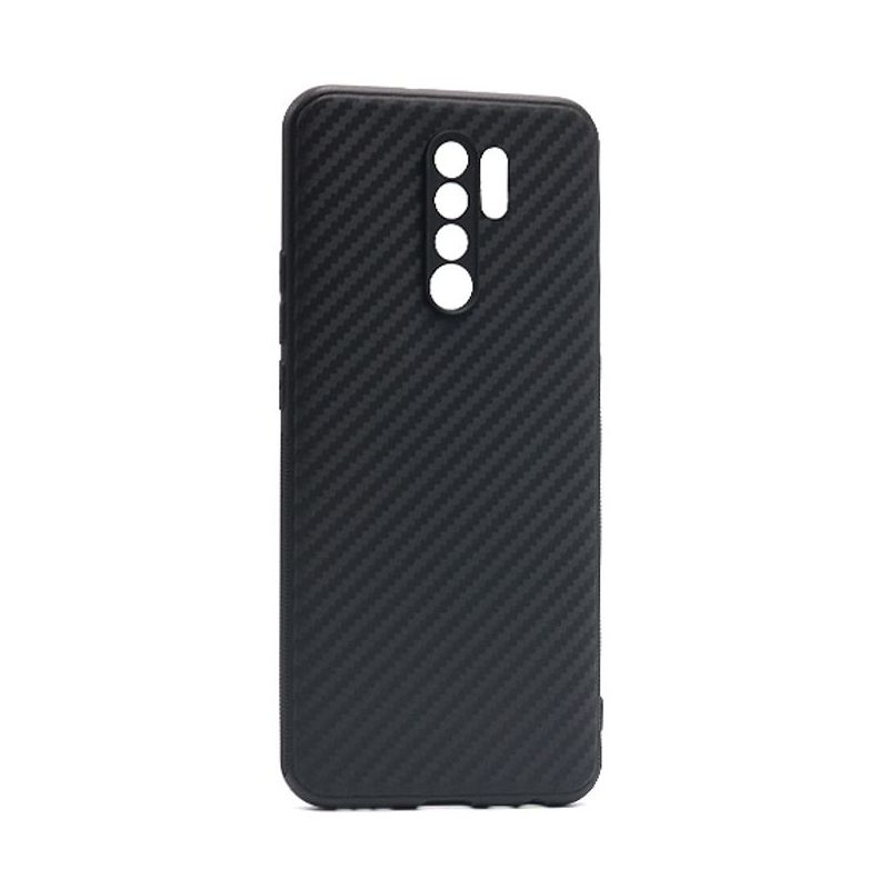 Futrola silikon CARBON LIGHT za Xiaomi Redmi 9 crna Futrola silikon CARBON LIGHT za Xiaomi Redmi 9 crna - Slika 1