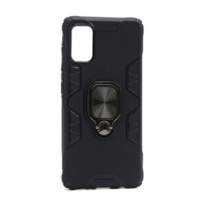 Futrola silikon DEFENDER RING za Samsung A415F Galaxy A41 crna