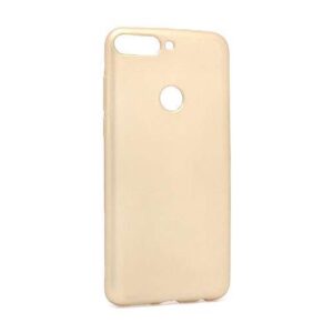 Futrola silikon DURABLE za Huawei Y7 Prime 2018/Honor 7C mat zlatna