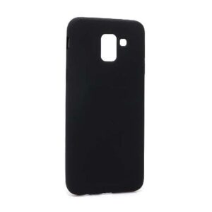 Futrola silikon DURABLE za Samsung J600F Galaxy J6 2018 mat crna