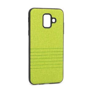 Futrola silikon Embossed za Samsung A600F Galaxy A6 2018 zelena