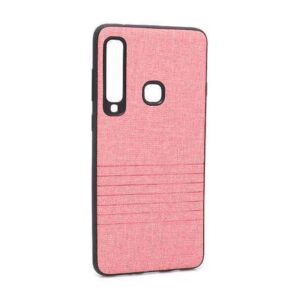 Futrola silikon Embossed za Samsung A920F Galaxy A9 2018 roze