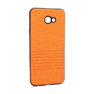Futrola silikon Embossed za Samsung J415F Galaxy J4 Plus narandzasta