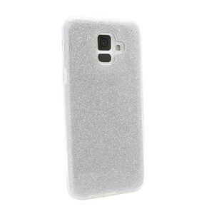 Futrola silikon GLITTER SHOW YOURSELF za Samsung A600F Galaxy A6 2018 srebrna