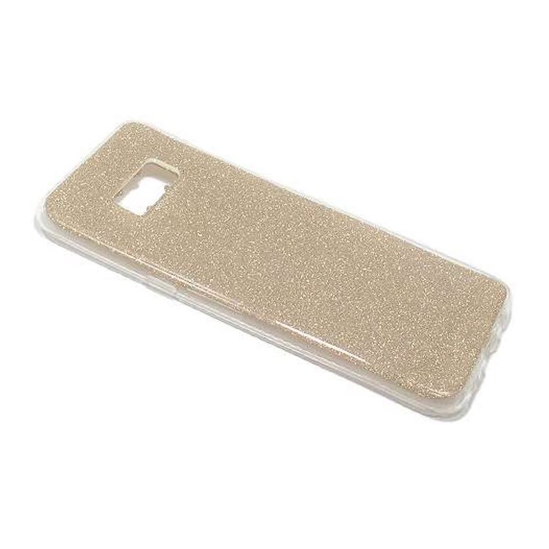 Futrola silikon GLITTER za Samsung G955F Galaxy S8 Plus zlatna