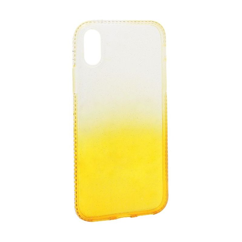 Futrola silikon Sparkly Diamond za Iphone X/XS zlatna