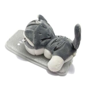 Futrola silikon TOY za Samsung J100 Galaxy J1 cat siva
