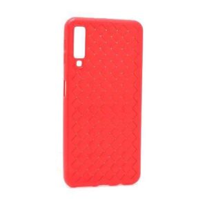 Futrola silikon WEAVE za Samsung A750F Galaxy A7 2018 crvena