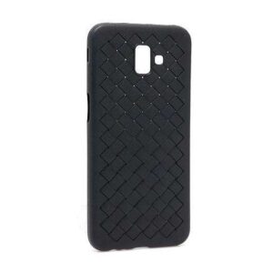 Futrola silikon WEAVE za Samsung J610F Galaxy J6 Plus crna