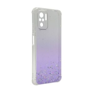 Futrola Simple Sparkle za Xiaomi Redmi Note 10 4G/Redmi Note 10s ljubicasta