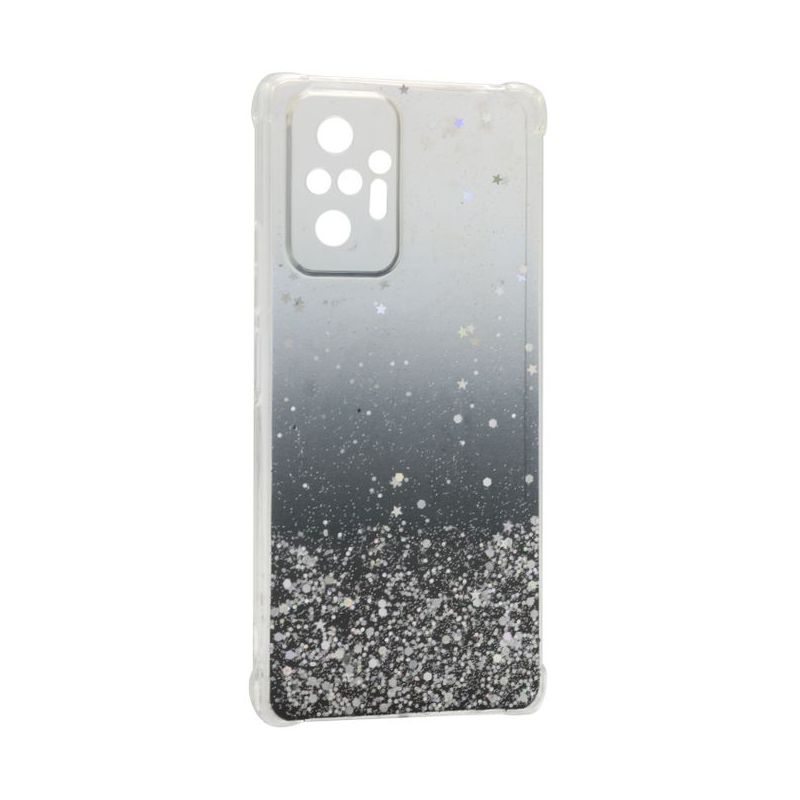 Futrola Simple Sparkle za Xiaomi Redmi Note 10 Pro/Redmi Note 10 Pro Max crna