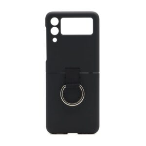 Futrola Smooth Color fold za Samsung F711B Galaxy Z Flip3 crna mat