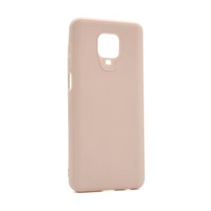Futrola Soft 3D camera za Xiaomi Redmi Note 9 Pro/9Pro Max/9S roze