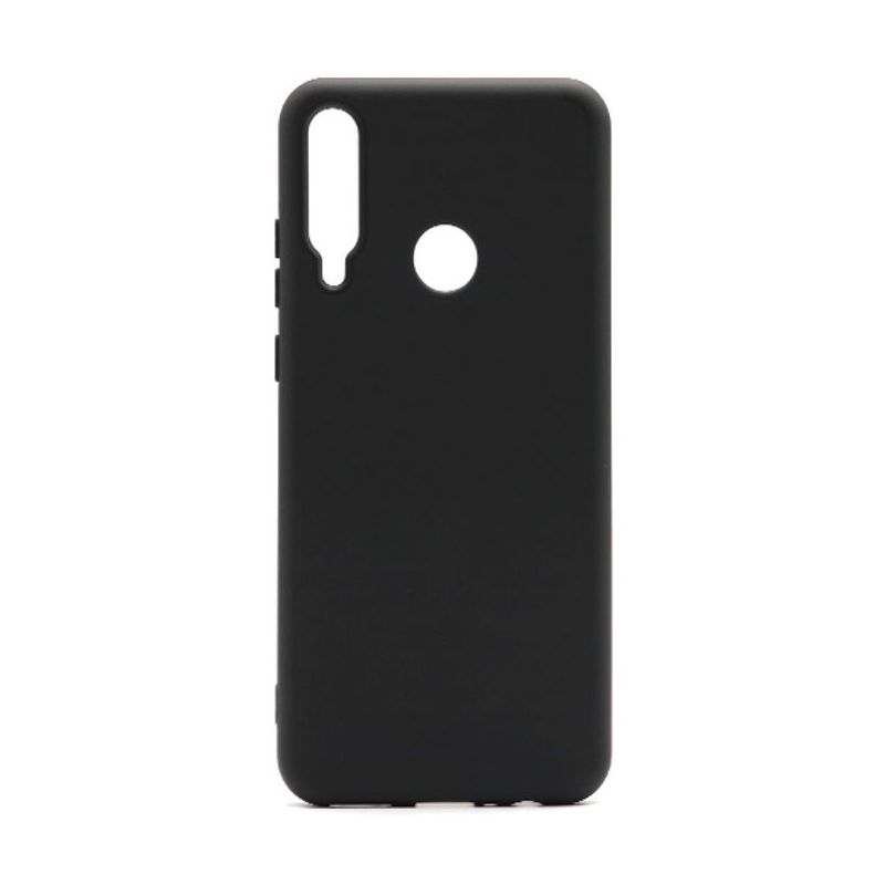 Futrola Soft with metal plate za Huawei Y6p crna