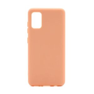 Futrola Soft with metal plate za Samsung A415F Galaxy A41 roze