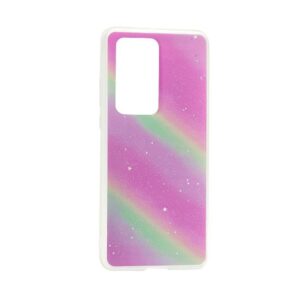 Futrola Sparkly star za Huawei P40 Pro rainbow DZ01