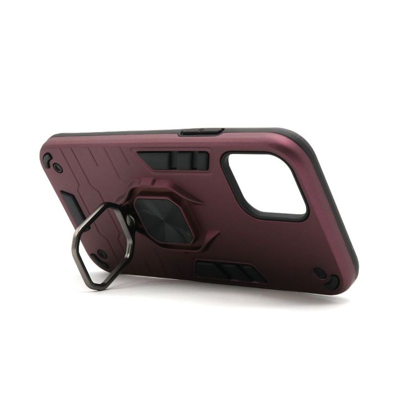 Futrola Square ring za Iphone 12/12 Pro (6.1) bordo