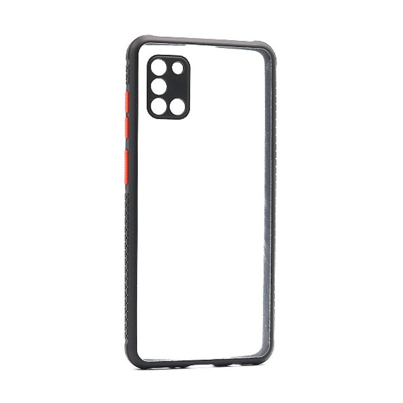Futrola TRANSPARENT BACK za Samsung A315F Galaxy A31 crna