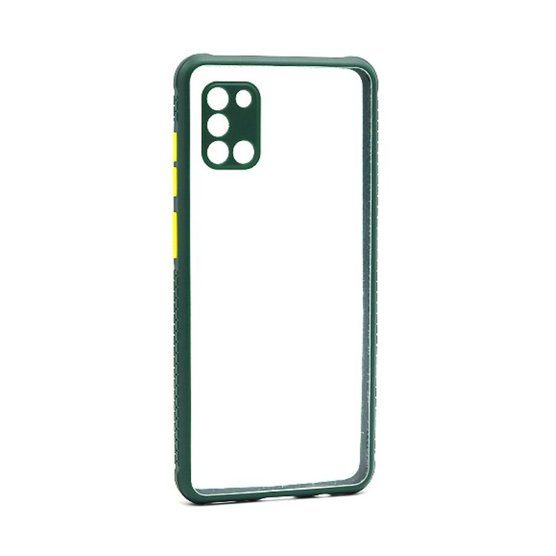 Futrola TRANSPARENT BACK za Samsung A315F Galaxy A31 zelena