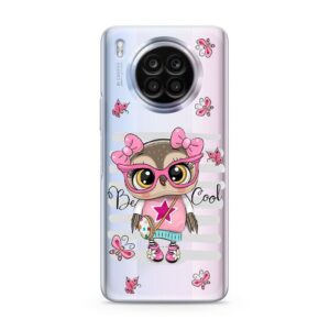 Futrola ULTRA TANKI PRINT CLEAR za Honor 50 Lite/Nova 8i ND0087
