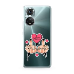 Futrola ULTRA TANKI PRINT CLEAR za Honor 50/Nova 9 ND0093