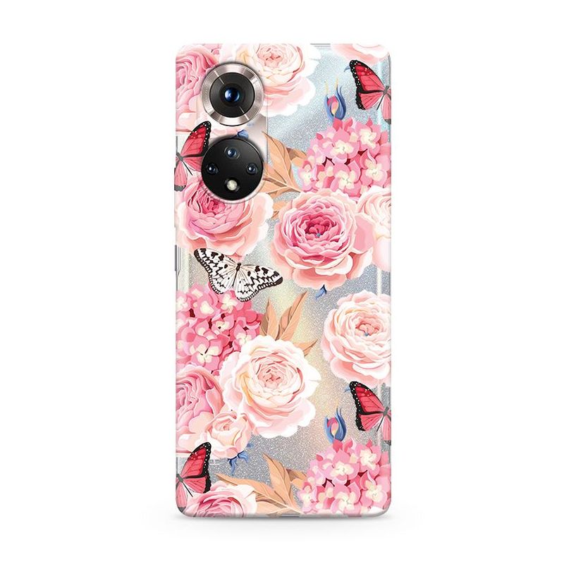 Futrola ULTRA TANKI PRINT CLEAR za Honor 50 Pro ND0082