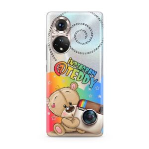 Futrola ULTRA TANKI PRINT CLEAR za Honor 50 Pro ND0083