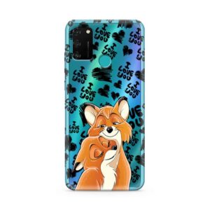 Futrola ULTRA TANKI PRINT CLEAR za Huawei Honor 9A ND0085