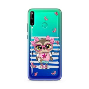 Futrola ULTRA TANKI PRINT CLEAR za Huawei P40 Lite E ND0087