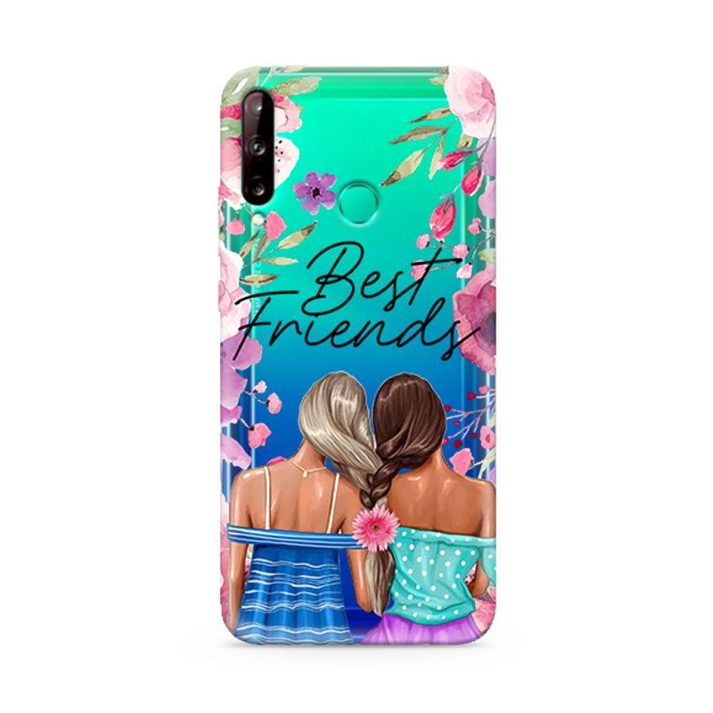 Futrola ULTRA TANKI PRINT CLEAR za Huawei P40 Lite E ND0088